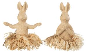 Set 2 figurine, Compozit, Multicolor, 12.5x12.5x12