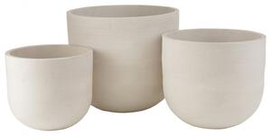 Ghiveci, Ceramica, Alb , 50x50x43.5