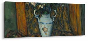 Tablou - Paul Cézanne, Vase of Flowers, reproducere (120x50 cm)