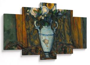 Tablou - Paul Cézanne, Vase of Flowers, reproducere (150x105 cm)