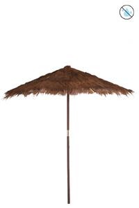 Umbrela decorativa, Cocoleaf Lemn, Maro, 250x240