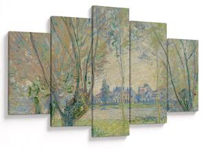 Tablou - Claude Monet, Woman Seated under the Willows, reproducere (150x105 cm)