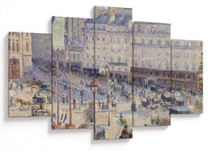 Tablou - Camille Pissarro, The Place du Havre, reproducere (150x105 cm)