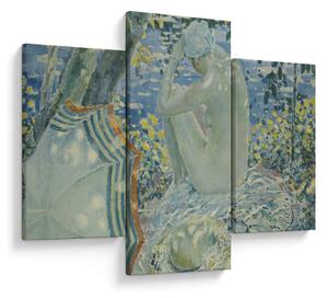 Tablou - Frederick Carl Frieseke, On the Bank, reproducere (90x60 cm)