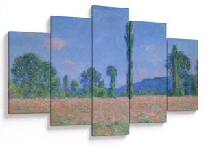 Tablou - Claude Monet, Poppy Field (Giverny), reproducere (150x105 cm)