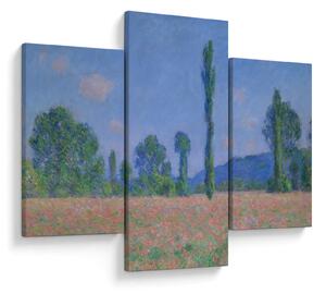Tablou - Claude Monet, Poppy Field (Giverny), reproducere (90x60 cm)