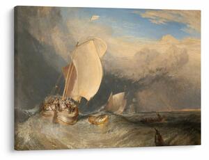Tablou - William Turner, Fishing Boats with Hucksters Bargaining for Fish, reproducere (70x50 cm)