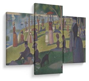Tablou - Georges Seurat, A Sunday on La Grande Jatte, reproducere (90x60 cm)