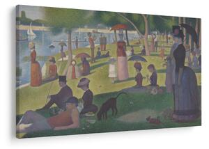 Tablou - Georges Seurat, A Sunday on La Grande Jatte, reproducere (90x60 cm)