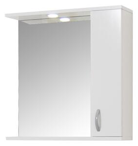 Oglio60 Dulap oglindă baie 60 cm alb