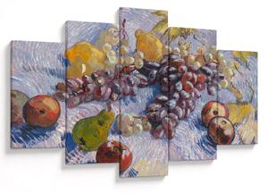 Tablou - Vincent van Gogh, Grapes, Lemons, Pears, and Apples, reproducere (150x105 cm)