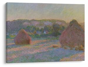 Tablou - Claude Monet, Stacks of Wheat (End of Summer) , reproducere (70x50 cm)