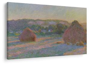 Tablou - Claude Monet, Stacks of Wheat (End of Summer) , reproducere (90x60 cm)