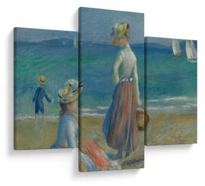 Tablou - Auguste Renoir, Figures on the Beach, reproducere (90x60 cm)