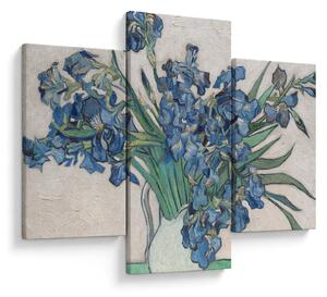 Tablou - Vincent van Gogh, Irises, reproducere (90x60 cm)