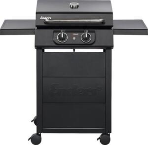 Grătar electric Enders eCRAVE 2,6 kW suprafață gătit 50x33,5 cm incl. termometru în capac, mese laterale pliante, tavă de colectare grăsime