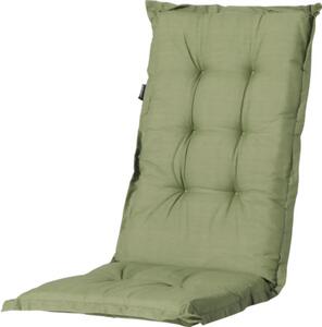 Pernă pentru scaun cu tetieră Basic 123x50x7 cm verde