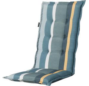 Pernă pentru scaun cu tetieră Stripe 123x50x7 cm verde