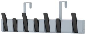 Cuier de perete PIANO HANGER 45,5x11 cm, gri-negru