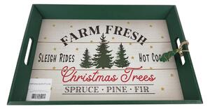 Tava de lemn de Craciun CHRISTMAS - mai multe variante Varianta: Farm fresh