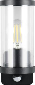 Aplică Bonito E27 max. 1x28W, senzor de mișcare, pentru exterior IP44, negru mat