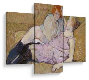 Tablou - Henri de Toulouse-Lautrec, The Sofa, reproducere (90x60 cm)