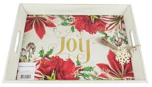 Tava de lemn de Craciun CHRISTMAS - mai multe variante Varianta: Joy