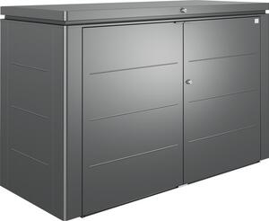 Dulap grădină Biohort HighBoard 200 metal 200x84x127 cm gri închis