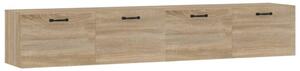 Dulapuri de perete, 2 buc., stejar sonoma, 100x36,5x35 cm, lemn