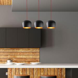 Berceste - N-1411 Candelabru design interior Negru Roșu 74x22x110 cm