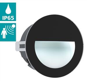 Corp de iluminat LED încastrat de exterior ARACENA LED/2,5W/230V IP65 negru Eglo 99576