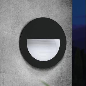 Corp de iluminat LED încastrat de exterior ARACENA LED/2,5W/230V IP65 negru Eglo 99576
