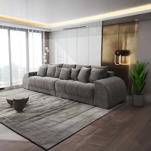 Canapea extensibilă dumonde cu 2 lăzi de depozitare si sezut confortabil din spuma high-density, Verona Vibe Maro 310x120 cm