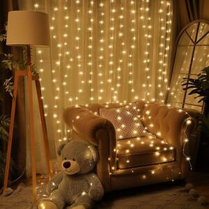 Ghirlande luminoase LED pentru interior și exterior - 400 LED-uri - 2x2 m