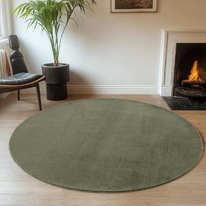 Covor Joy Verde, Rotund, D80 cm