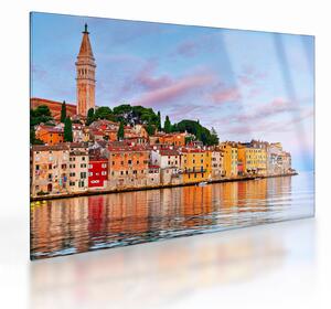 Tablou pe sticlă - Rovinj, Croația (70x50 cm)