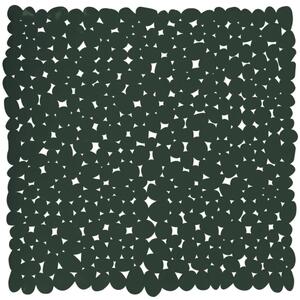 Spirella Suport antiderapant pentru duș GALETS,verde închis, 53 x 53 cm
