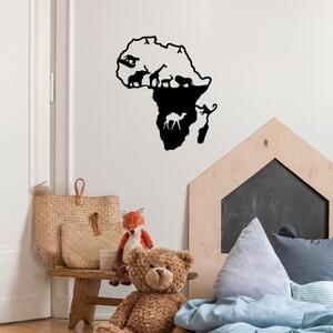 Animals Of Africa - 454 Decor metalic de perete 61x70 Negru