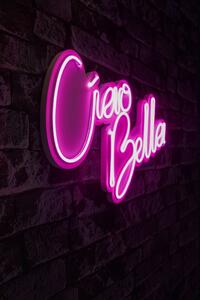 Ciao Bella - Roz Iluminat decorativ LED din plastic 45x2x32 Roz