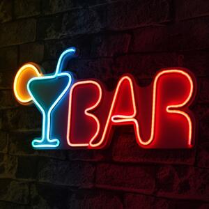 Bar - Multicolor Iluminat decorativ LED din plastic 50x3x23 Multicolor