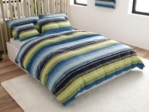 Lenjerie de pat din microfibra BLUE STRIPES albastru Dimensiune lenjerie de pat: 70 x 90 cm | 140 x 200 cm