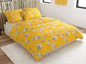 Lenjerie de pat din microfibra YELLOW ROSE galben Dimensiune lenjerie de pat: 70 x 90 cm | 140 x 200 cm