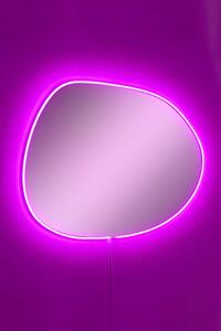Oglinda Piago cu iluminare LED 60x46 Roz