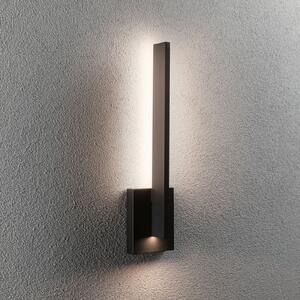 Paulmann LED lampă de perete pentru exterior Levka, antracit, 49 cm aluminiu, Negru, Aluminiu, Modern, Soclu de perete jos