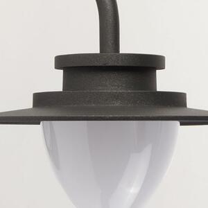 Searchlight Aplică de exterior cu LED Texas, IP54, culoare grafit, metal, Negru, Aluminiu