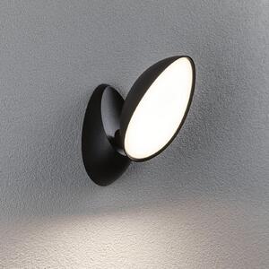 Paulmann LED lampă de perete exterior Batona, antracit 27 cm aluminiu IP44, Negru, Aluminiu, Modern