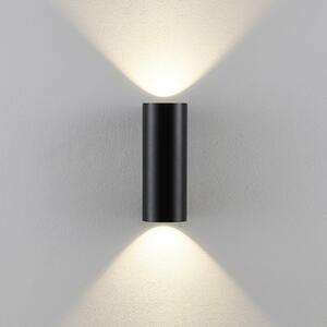 Deko-Light Aplică de exterior CAN, negru, 2 becuri, Ø 8 cm IP65 metal GU10, reglabil, Negru, Aluminiu