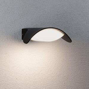 Paulmann LED lampă de perete pentru exterior Mesana, antracit 24 cm aluminiu, Negru, Aluminiu, Modern