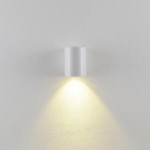 Deko-Light Aplică de exterior CAN, alb, 1 bec, Ø 8 cm, IP65, metal, GU10, reglabil, Alb, Aluminiu
