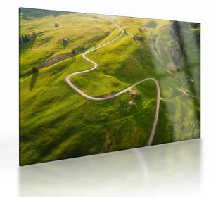 Tablou pe sticlă - Platoul Meadow (70x50 cm)